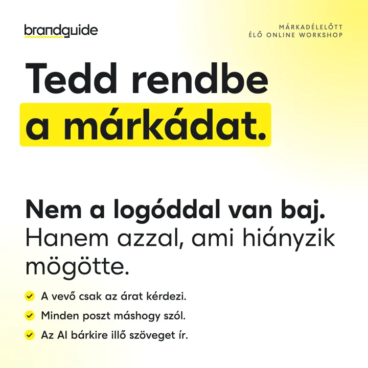Banner B: nem a logóddal van baj