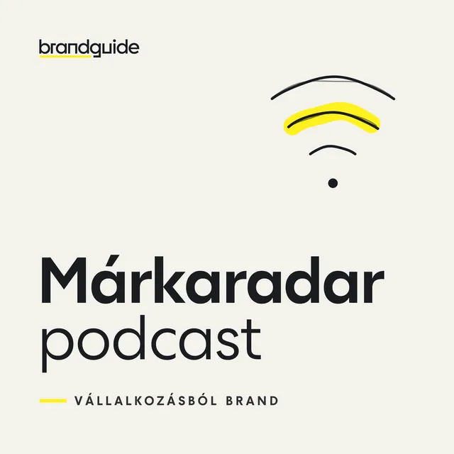 Podcast, brandguide: a heti adás borítója, tíz perc gyártás