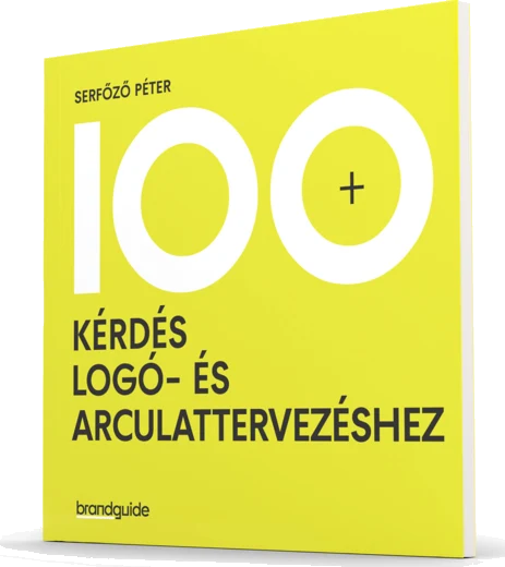 100 kérdés logó- és arculattervezéshez borító