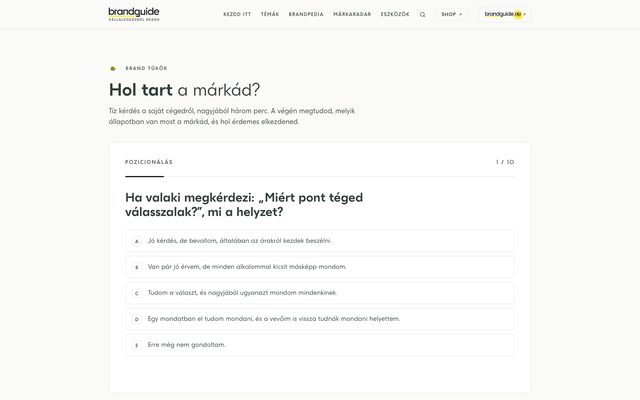 Brand Tükör képernyőkép
