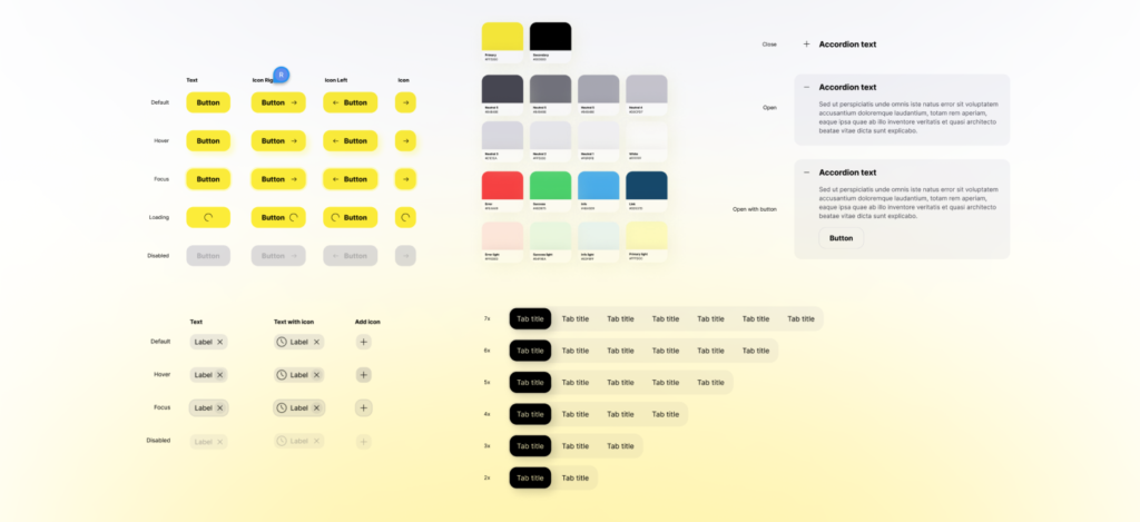 Zwistem Design System elemei